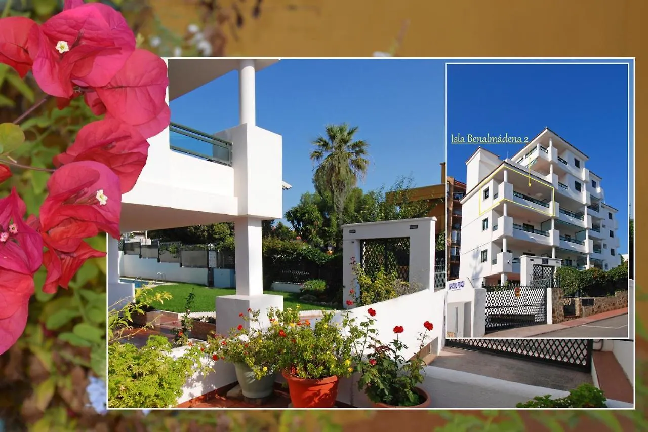 Appartement Isla De Benalmadena 2, 80M From The Sea, Amazing View,Ac, Bbq,Private Parking
