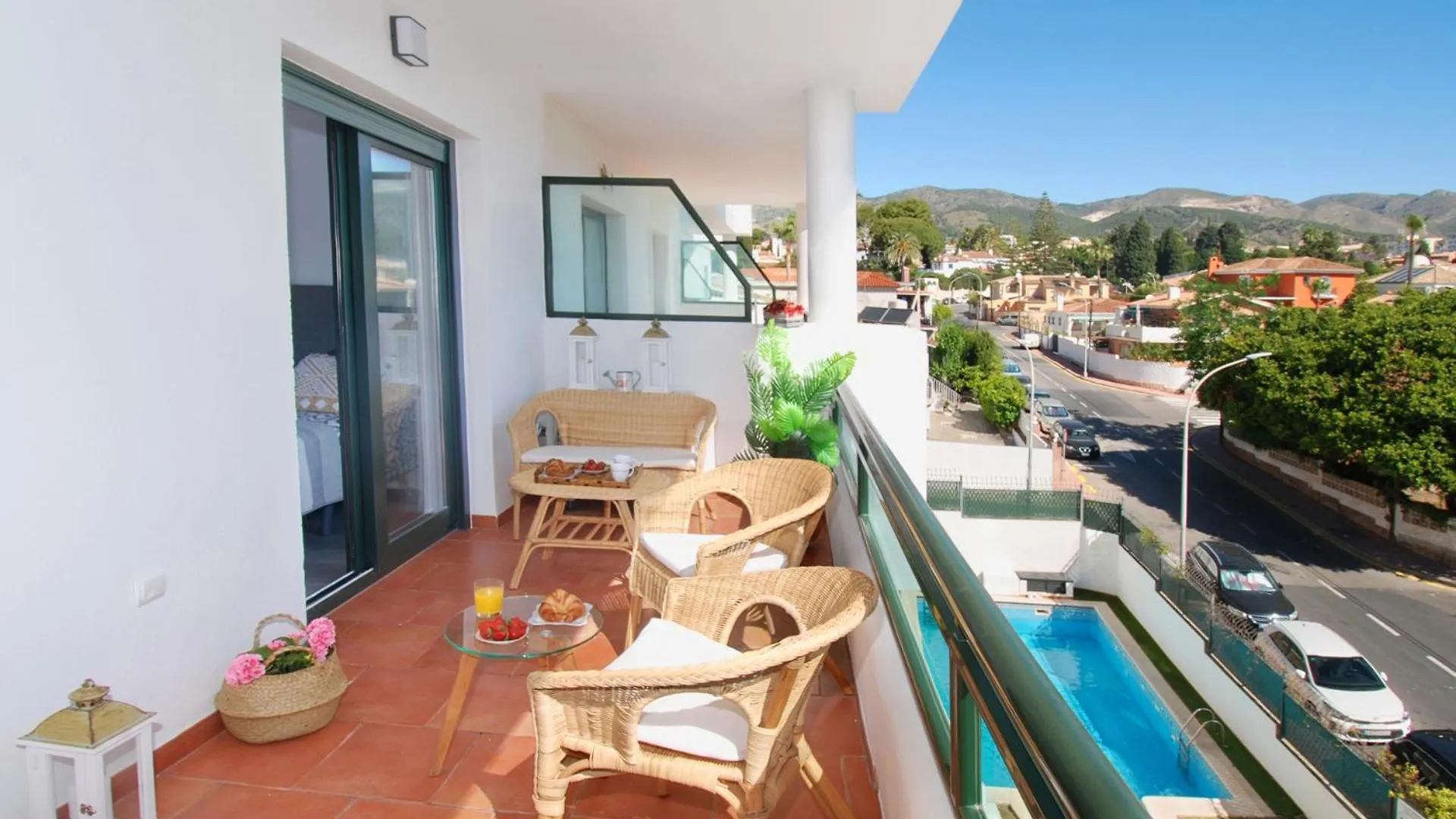 Appartement Isla De Benalmadena 2, 80M From The Sea, Amazing View,Ac, Bbq,Private Parking